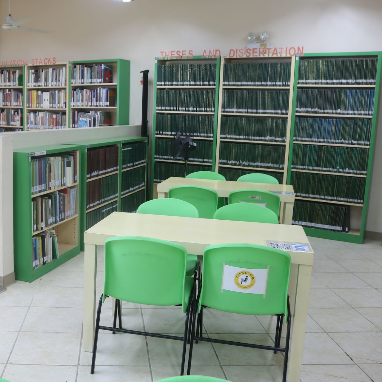 IB Library Filipiniana, Thesse and Dissertations