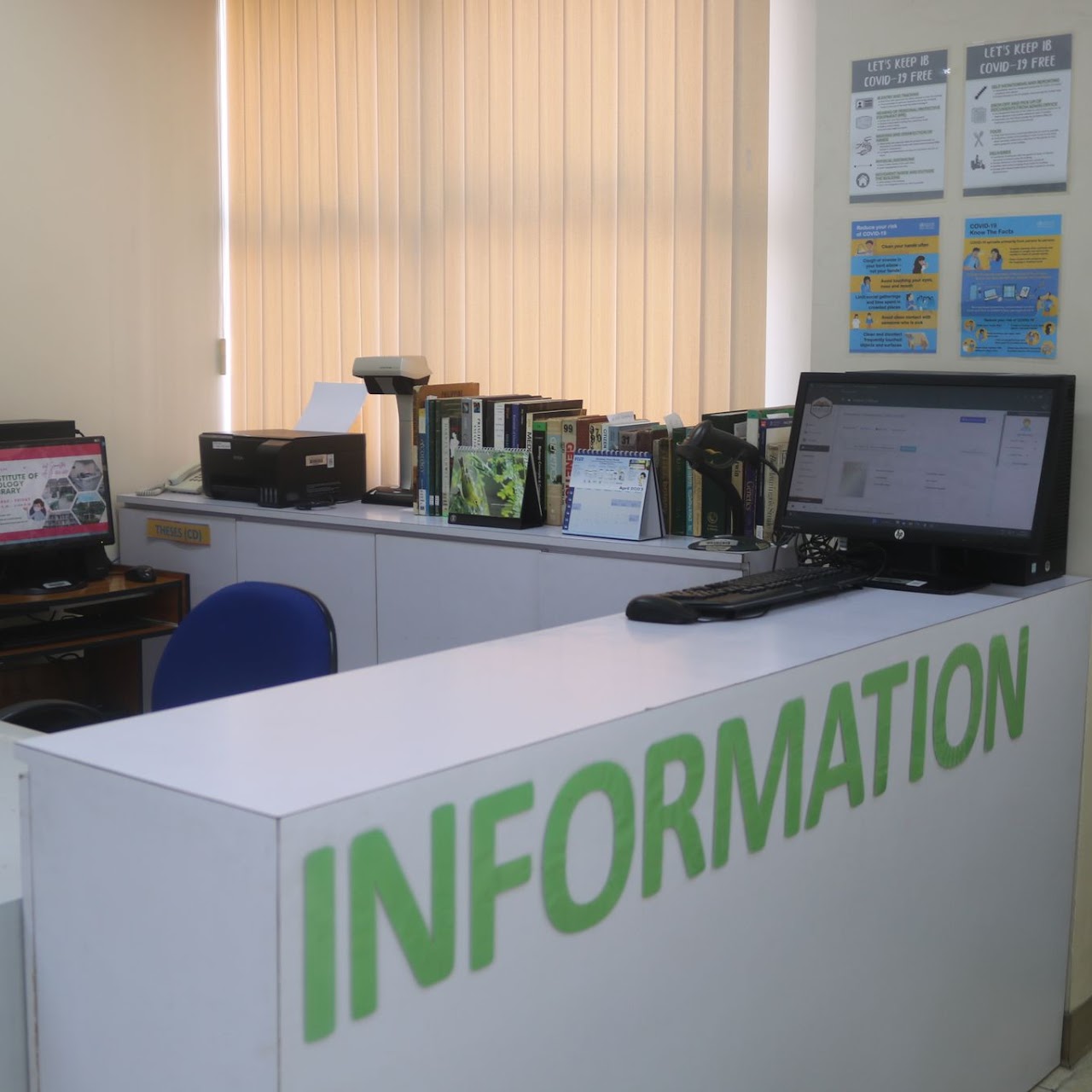 IB Library Information Desk and Circulation