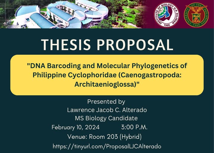 Thesis Proposal Presentation - Lawrence Jacob Alterado Poster