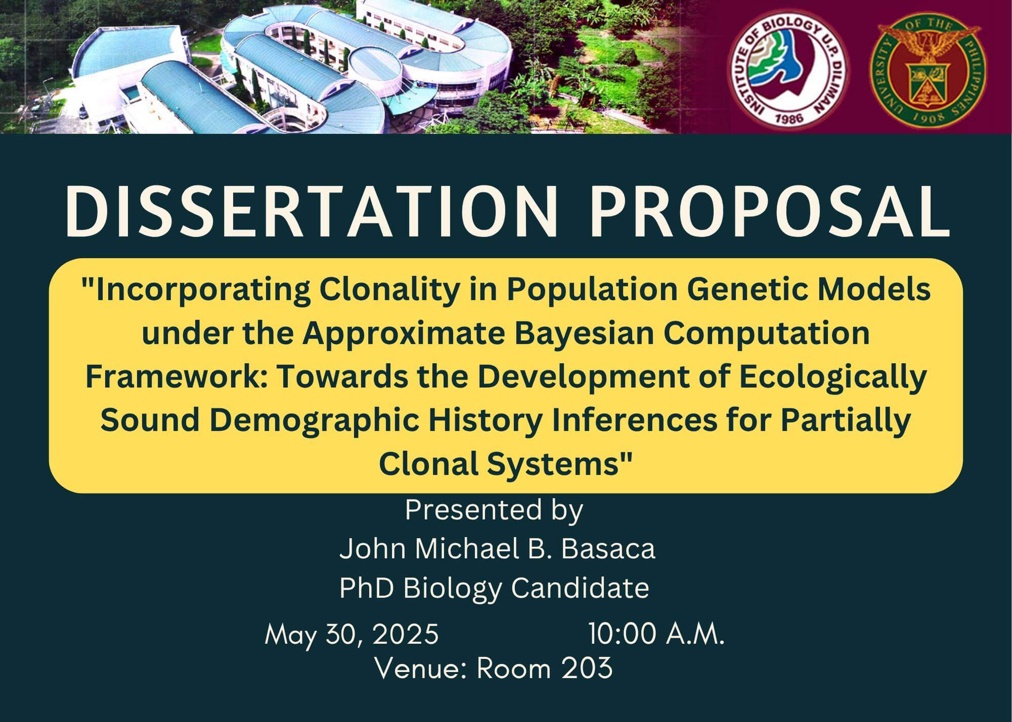 Dissertation Proposal – John Michael B. Basaca_Poster