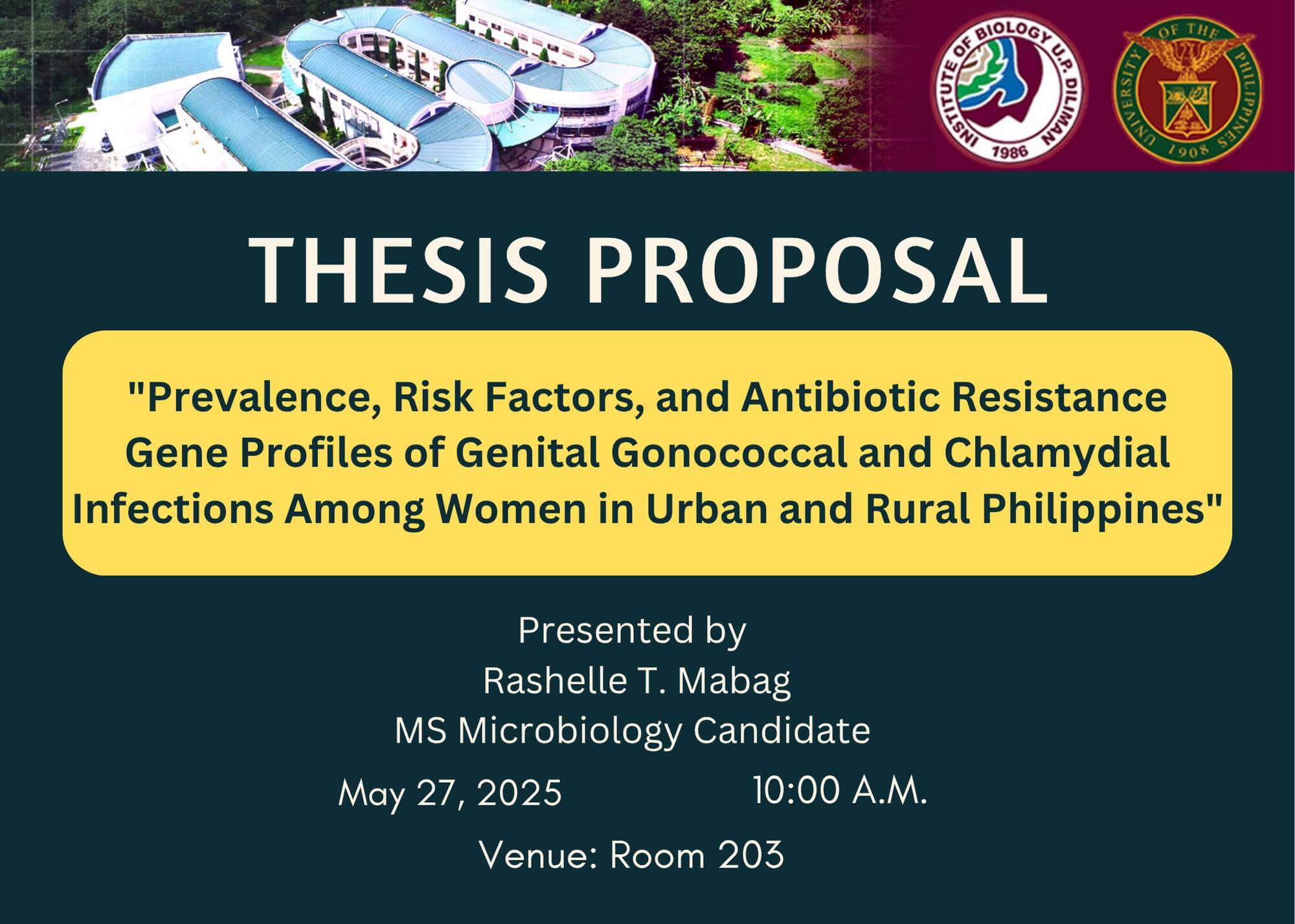 Thesis Proposal - Rashelle T. Mabag_Poster