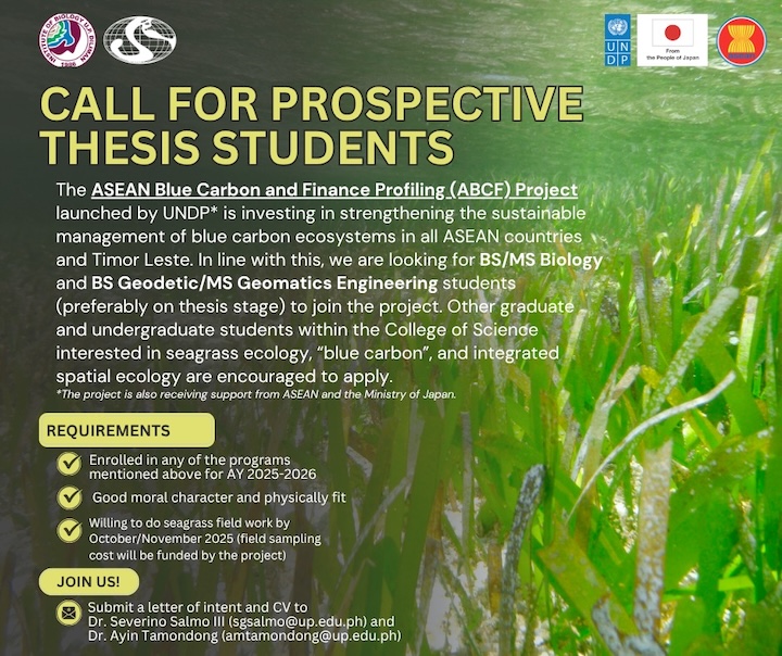 Call for Prospective Thesis Students_Poster