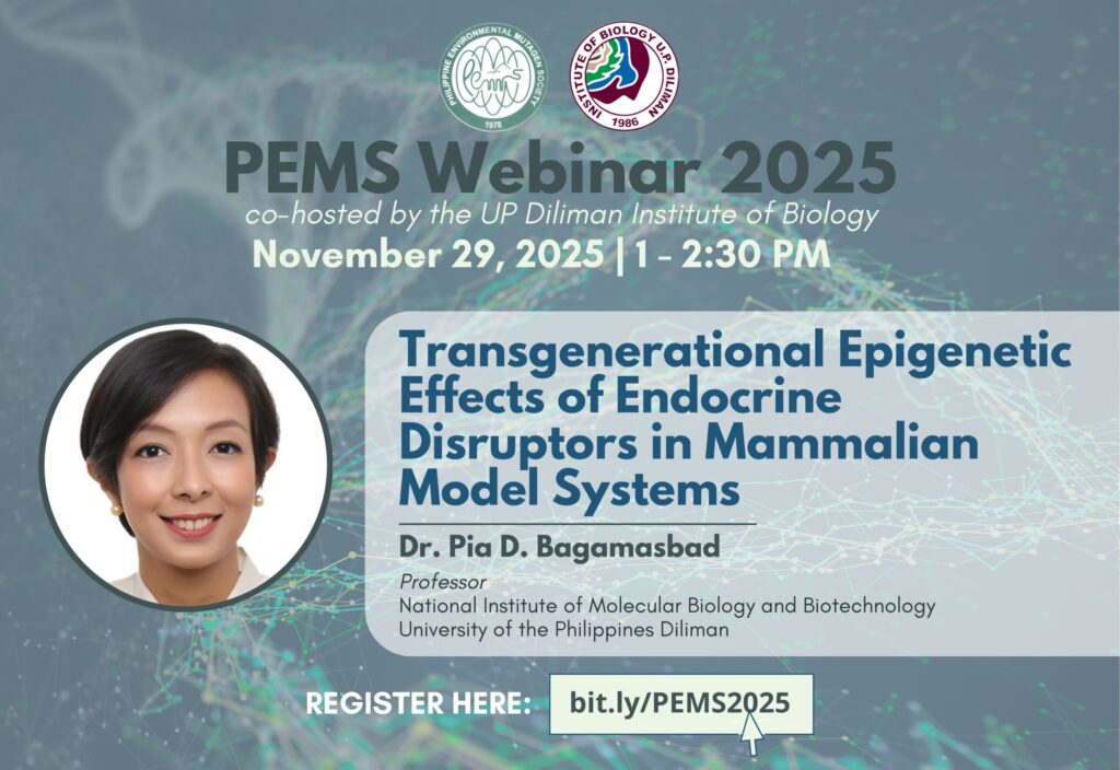 PEMS Webinar 2025 - Transgenerational Epigenetic Effects of Endocrine Disruptors in Mammalian Model Systems_Poster